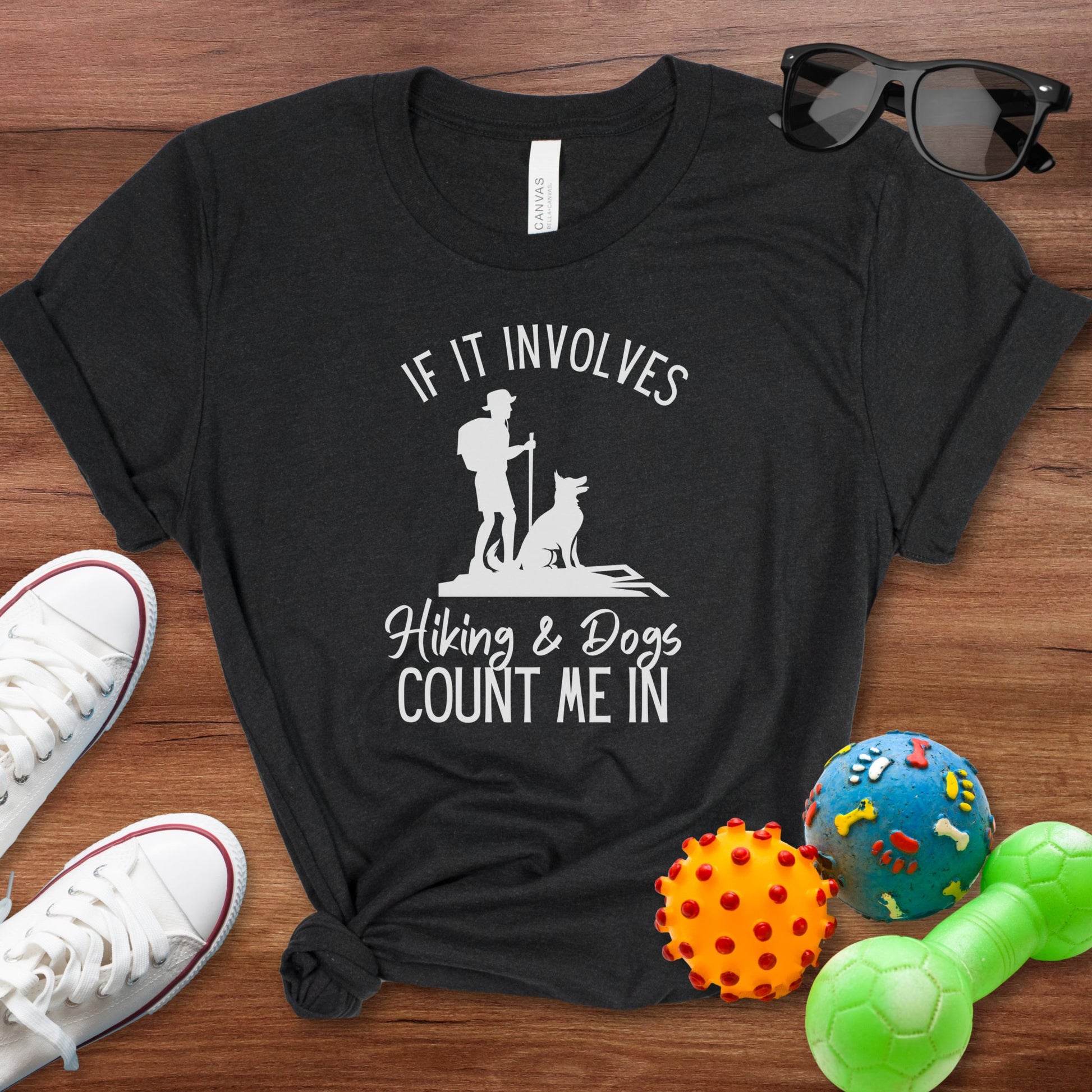 Hiking & Dogs Shirt - The Pawsitive Initiative