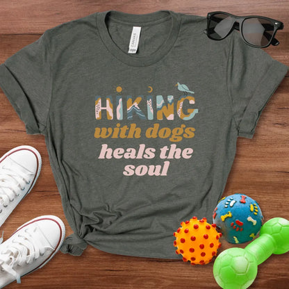 Hiking With Dogs Shirt - The Pawsitive Initiative