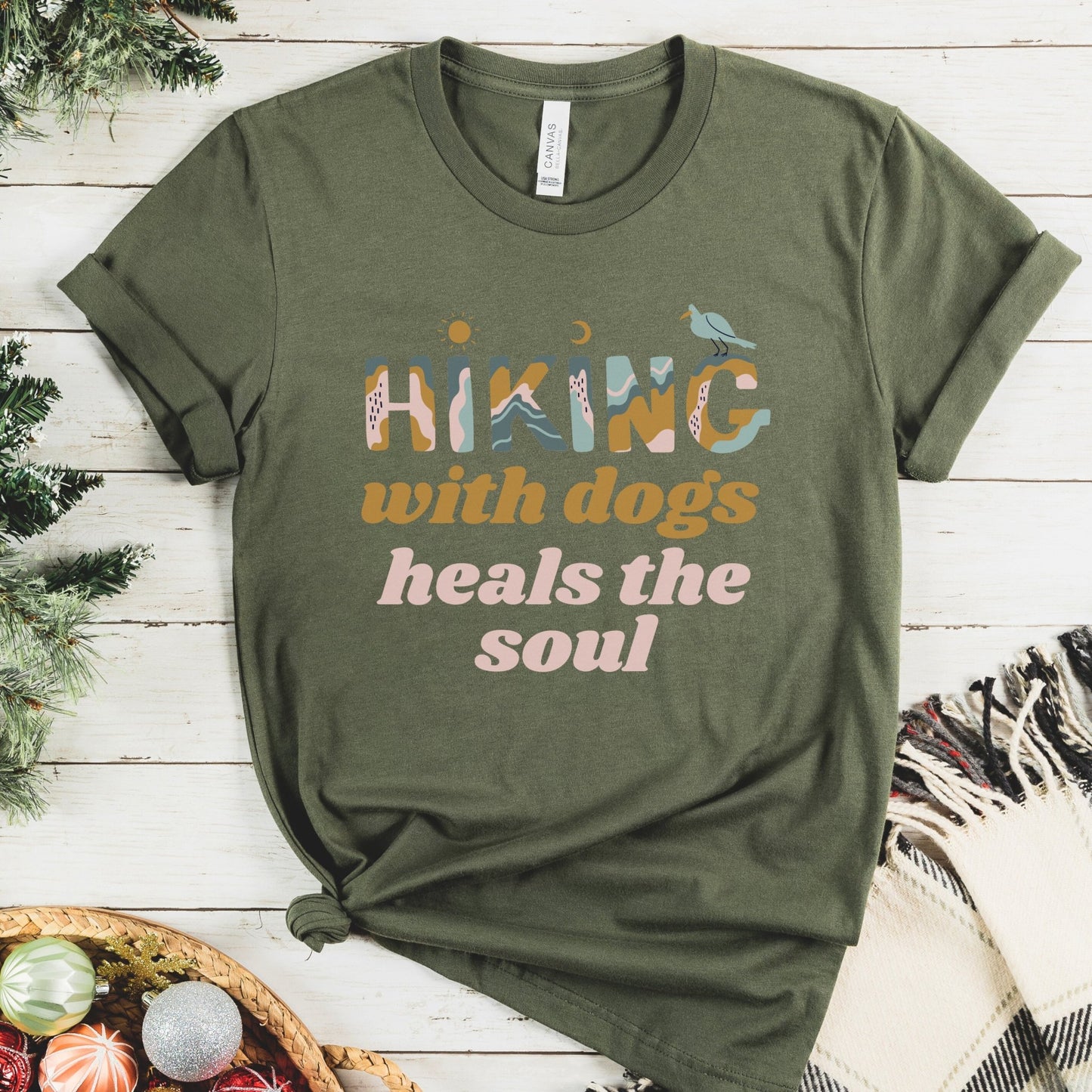 Hiking With Dogs Shirt - The Pawsitive Initiative