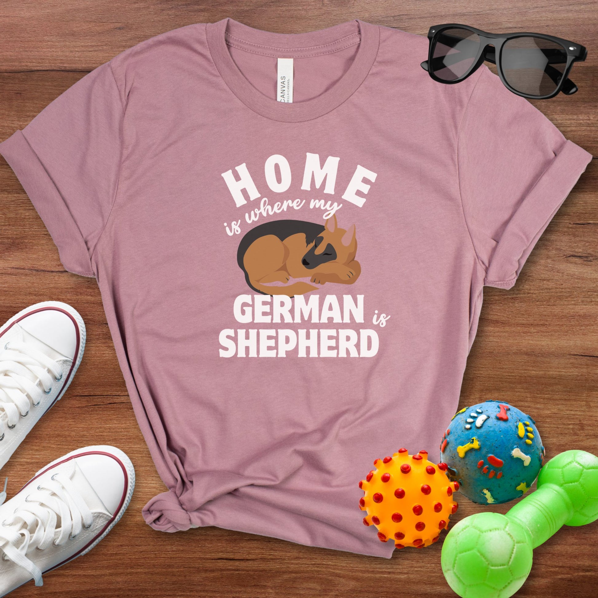 Home is Where My GSD Is Shirt - The Pawsitive Initiative