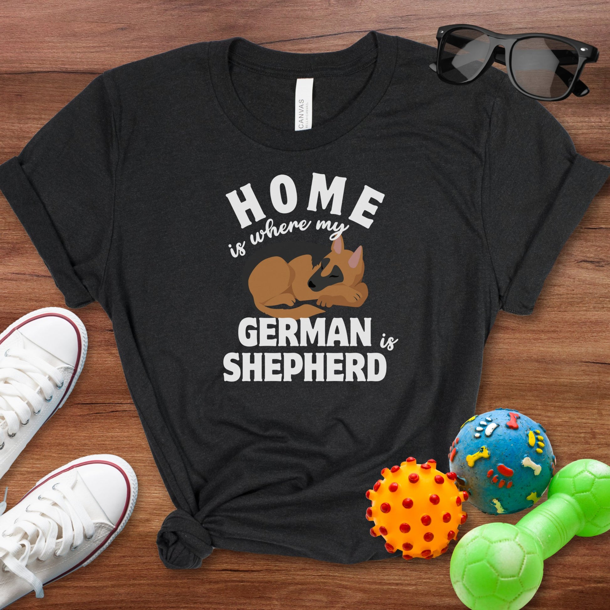 Home is Where My GSD Is Shirt - The Pawsitive Initiative