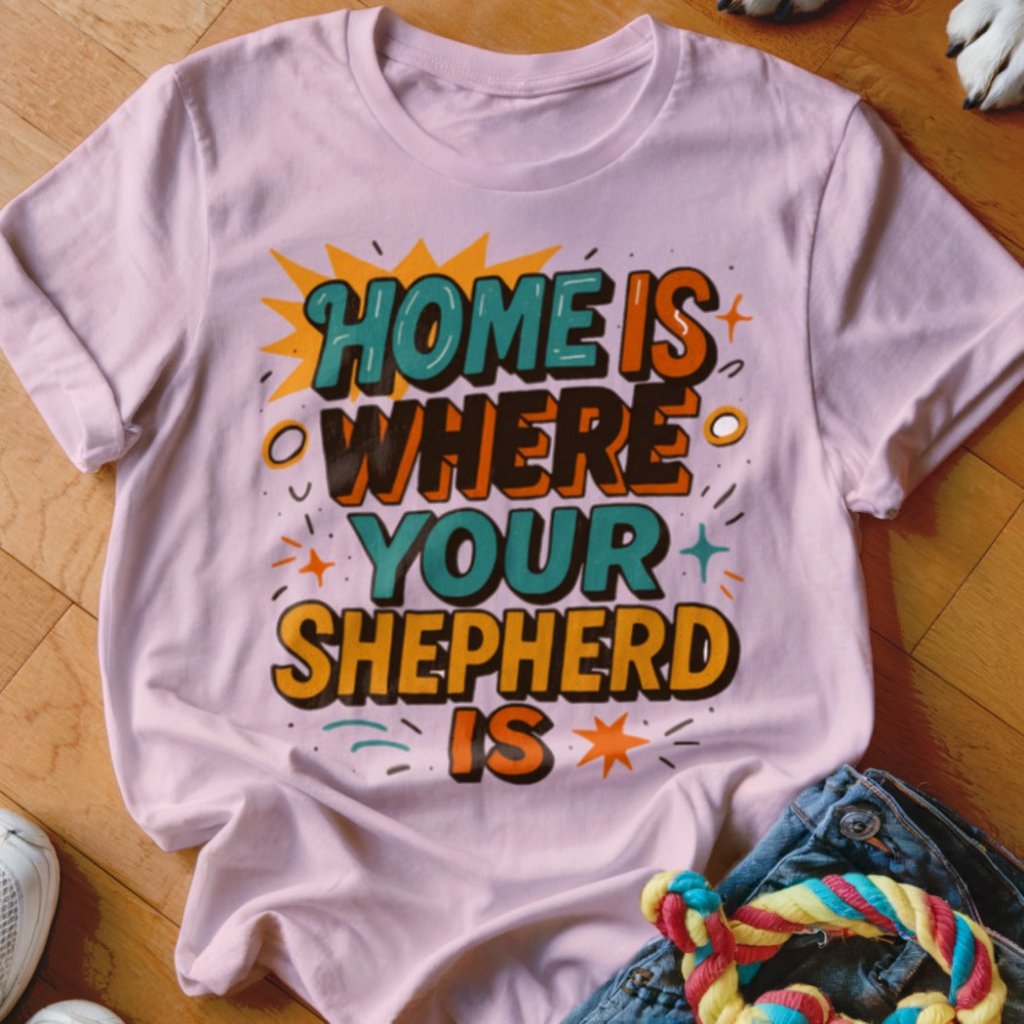 Home is Where Shepherd Is Shirt - The Pawsitive Initiative