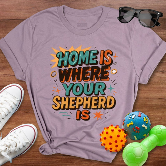 Home is Where Shepherd Is Shirt - The Pawsitive Initiative