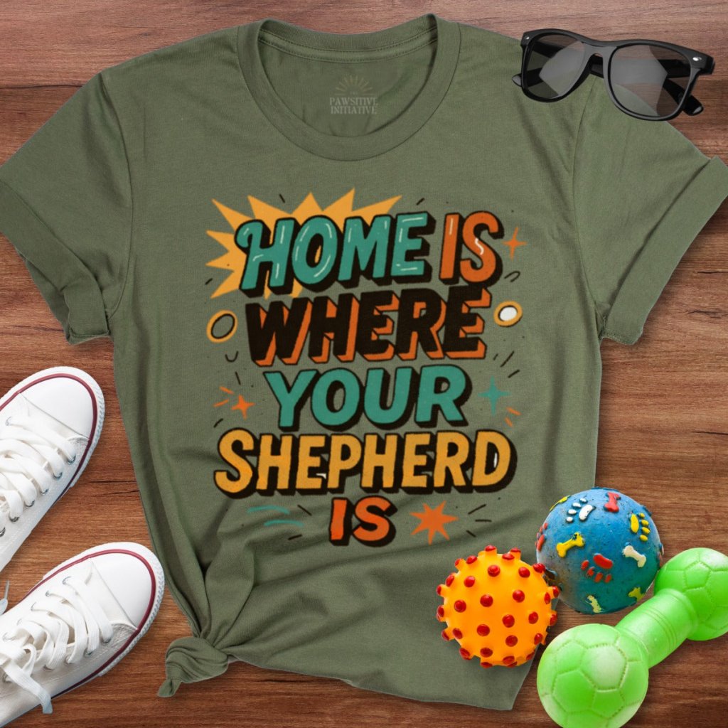 Home is Where Shepherd Is Shirt - The Pawsitive Initiative