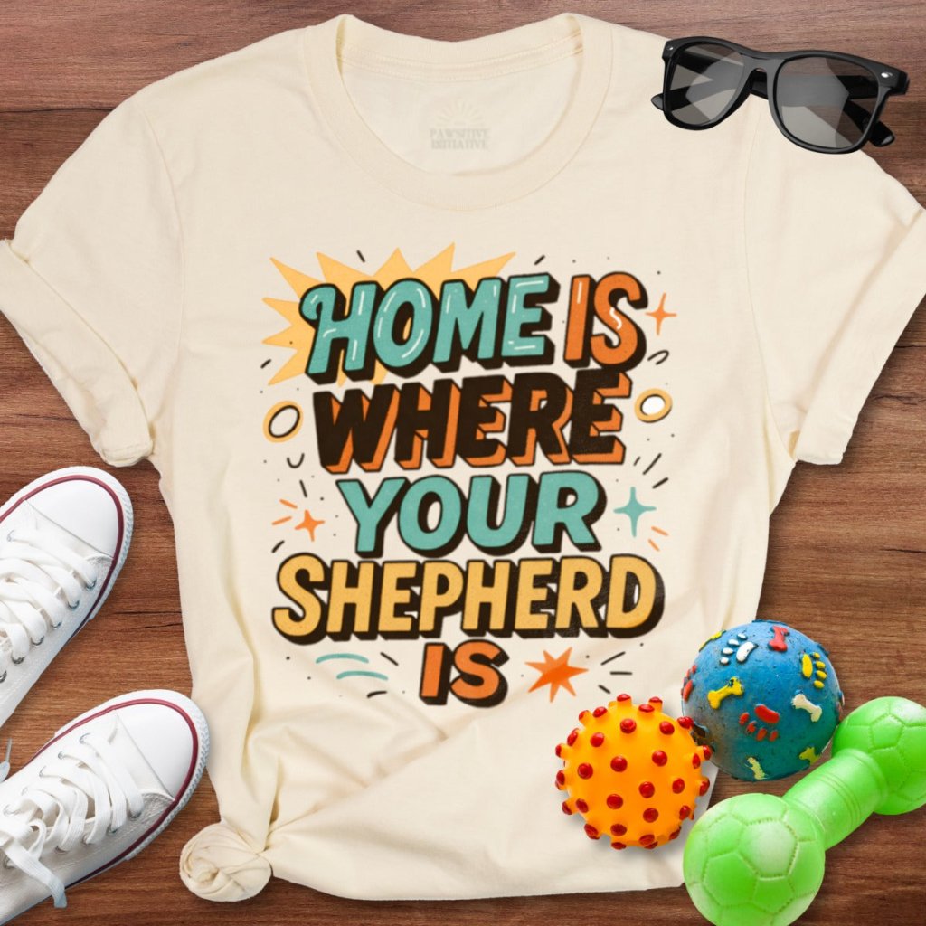 Home is Where Shepherd Is Shirt - The Pawsitive Initiative