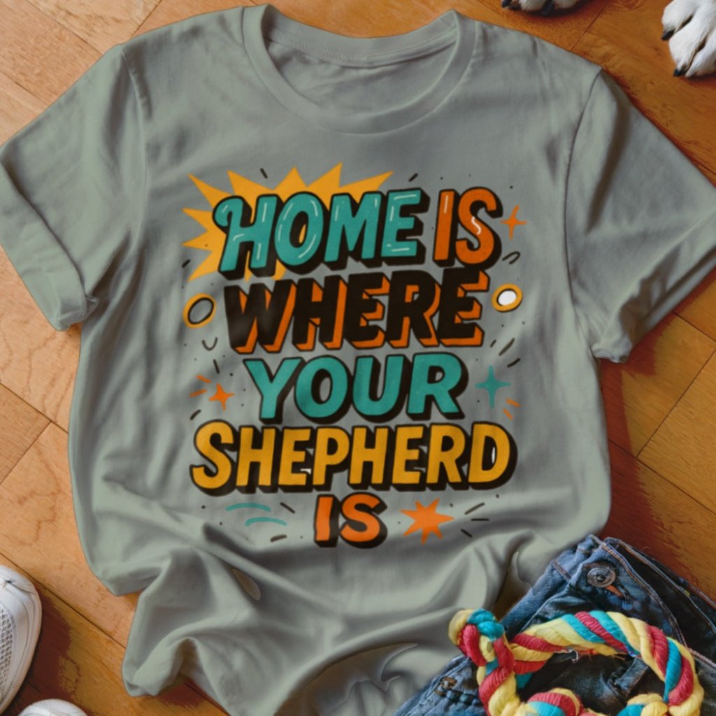 Home is Where Shepherd Is Shirt - The Pawsitive Initiative
