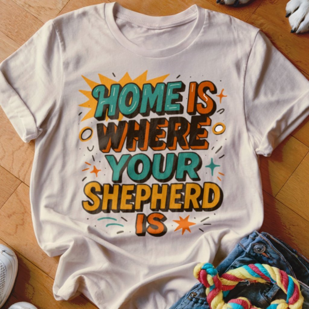 Home is Where Shepherd Is Shirt - The Pawsitive Initiative