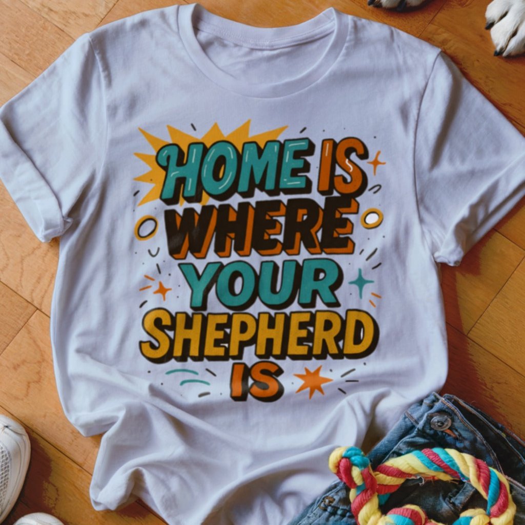 Home is Where Shepherd Is Shirt - The Pawsitive Initiative