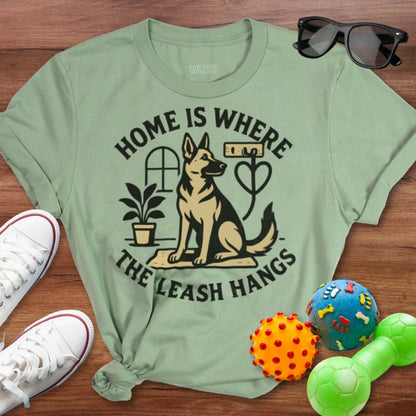 Home is Where the Leash Hangs Shirt - The Pawsitive Initiative