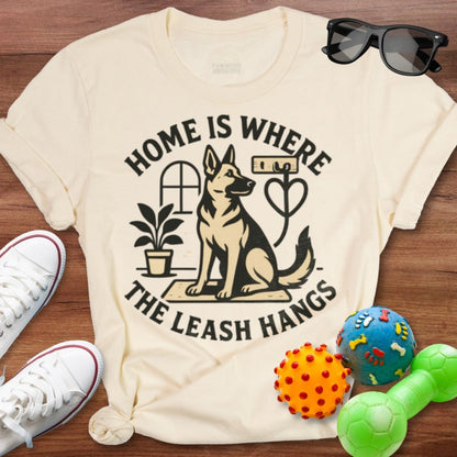 Home is Where the Leash Hangs Shirt - The Pawsitive Initiative