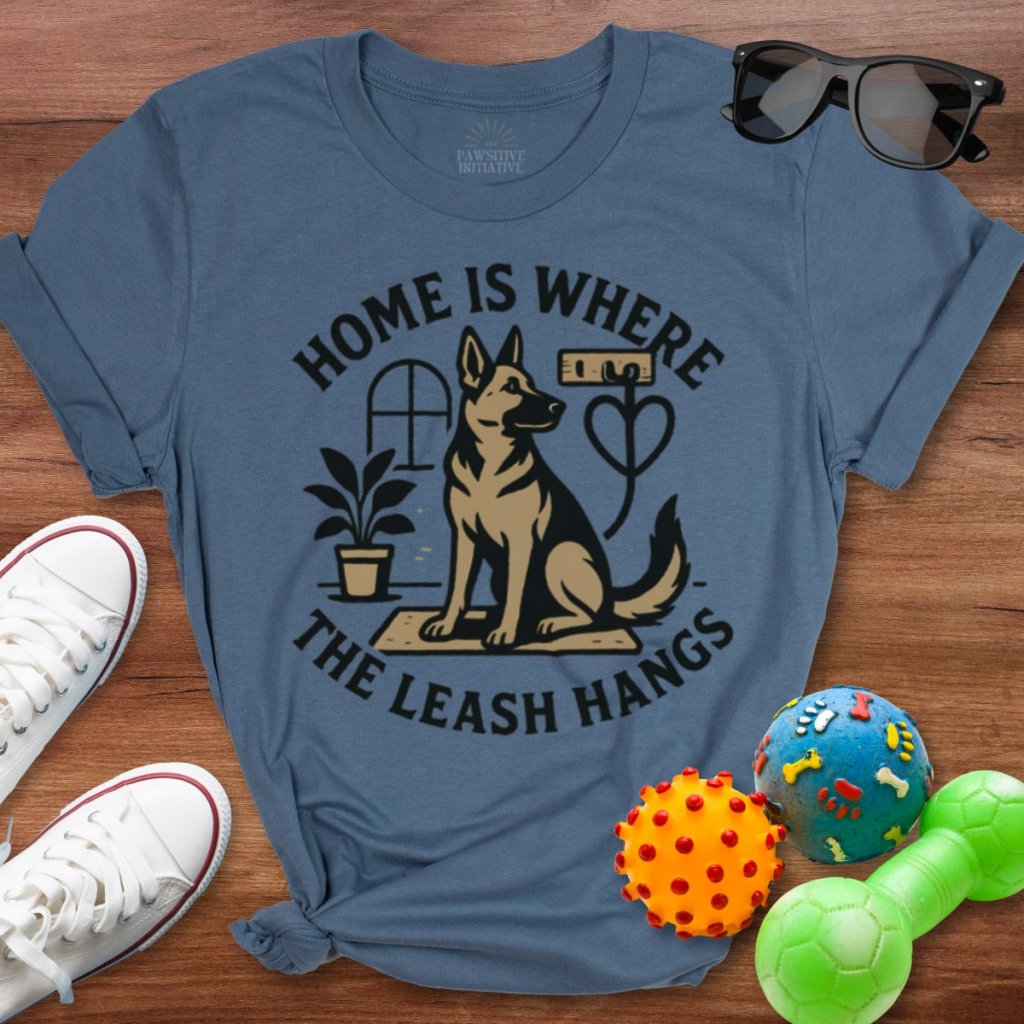 Home is Where the Leash Hangs Shirt - The Pawsitive Initiative