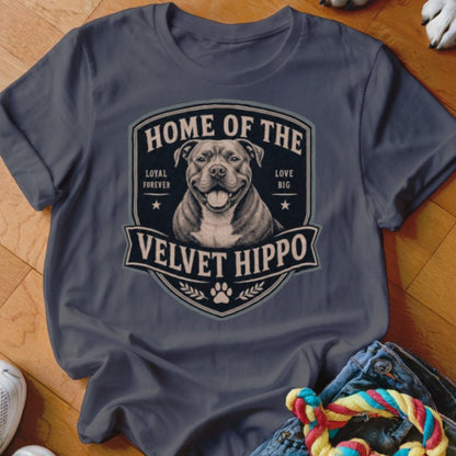 Home Of The Velvet Hippo Shirt - The Pawsitive Initiative