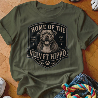 Home Of The Velvet Hippo Shirt - The Pawsitive Initiative