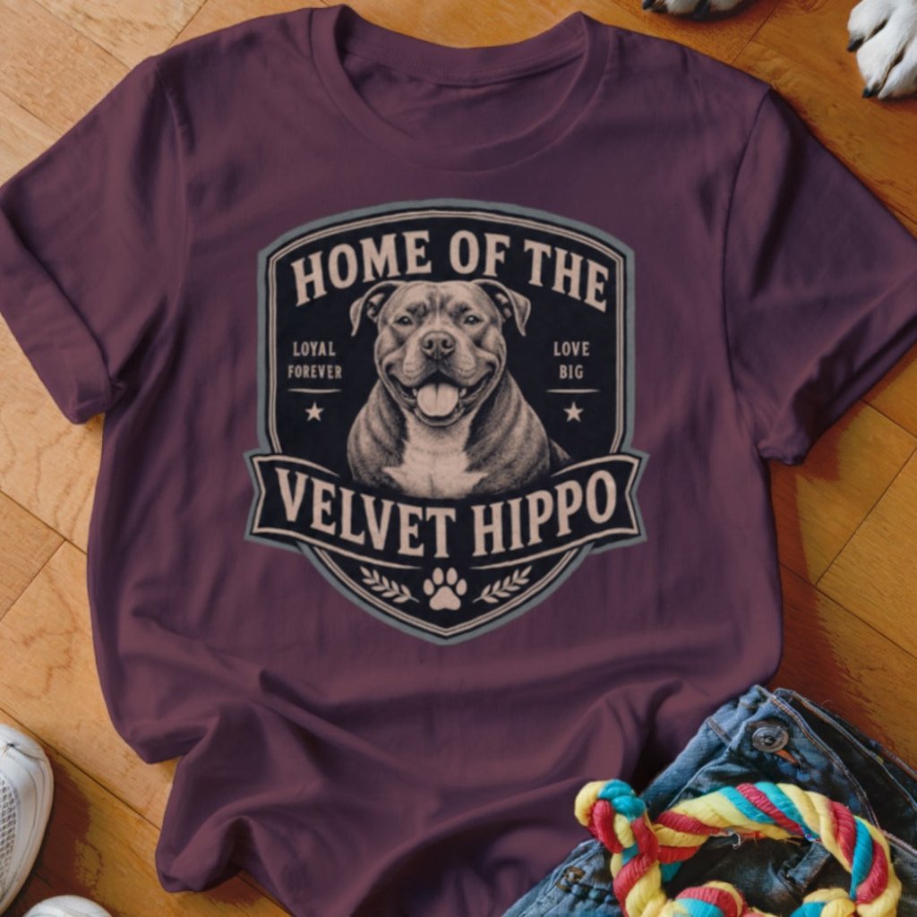 Home Of The Velvet Hippo Shirt - The Pawsitive Initiative