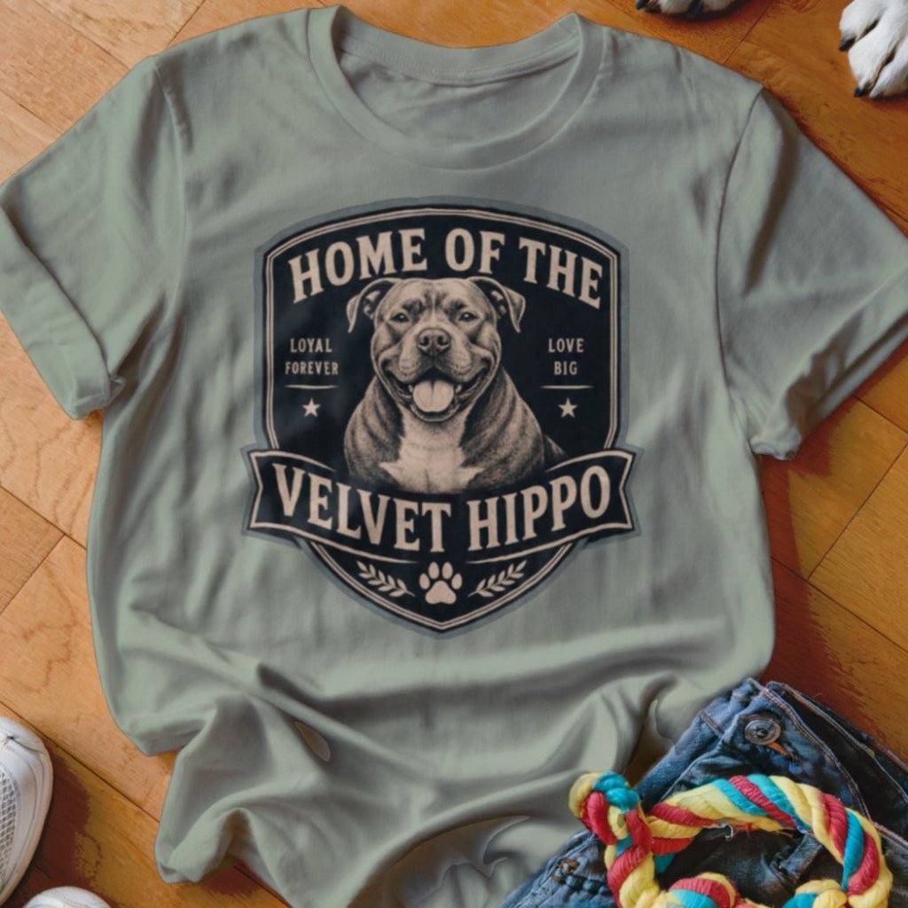 Home Of The Velvet Hippo Shirt - The Pawsitive Initiative