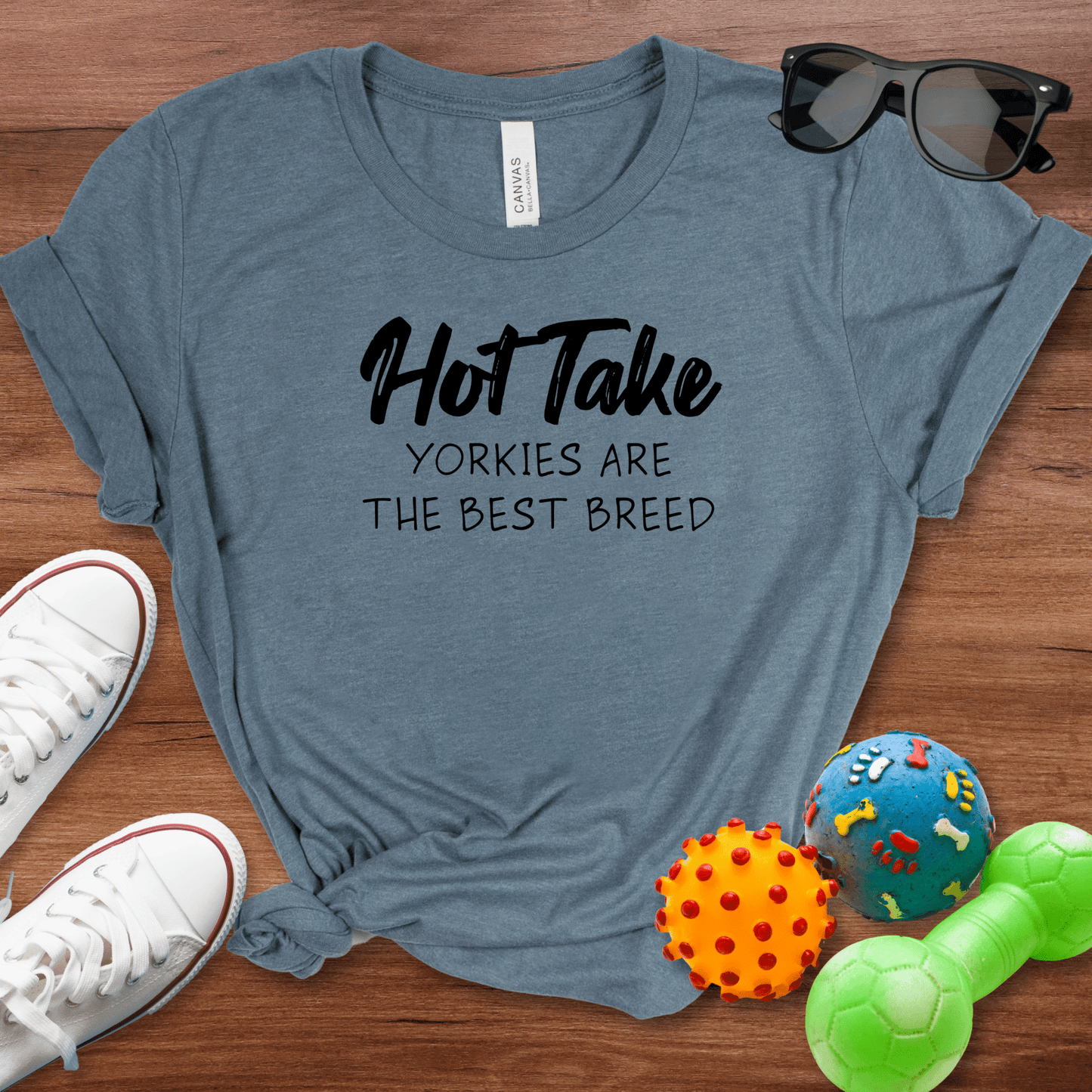 Hot Take Yorkies Shirt - The Pawsitive Initiative