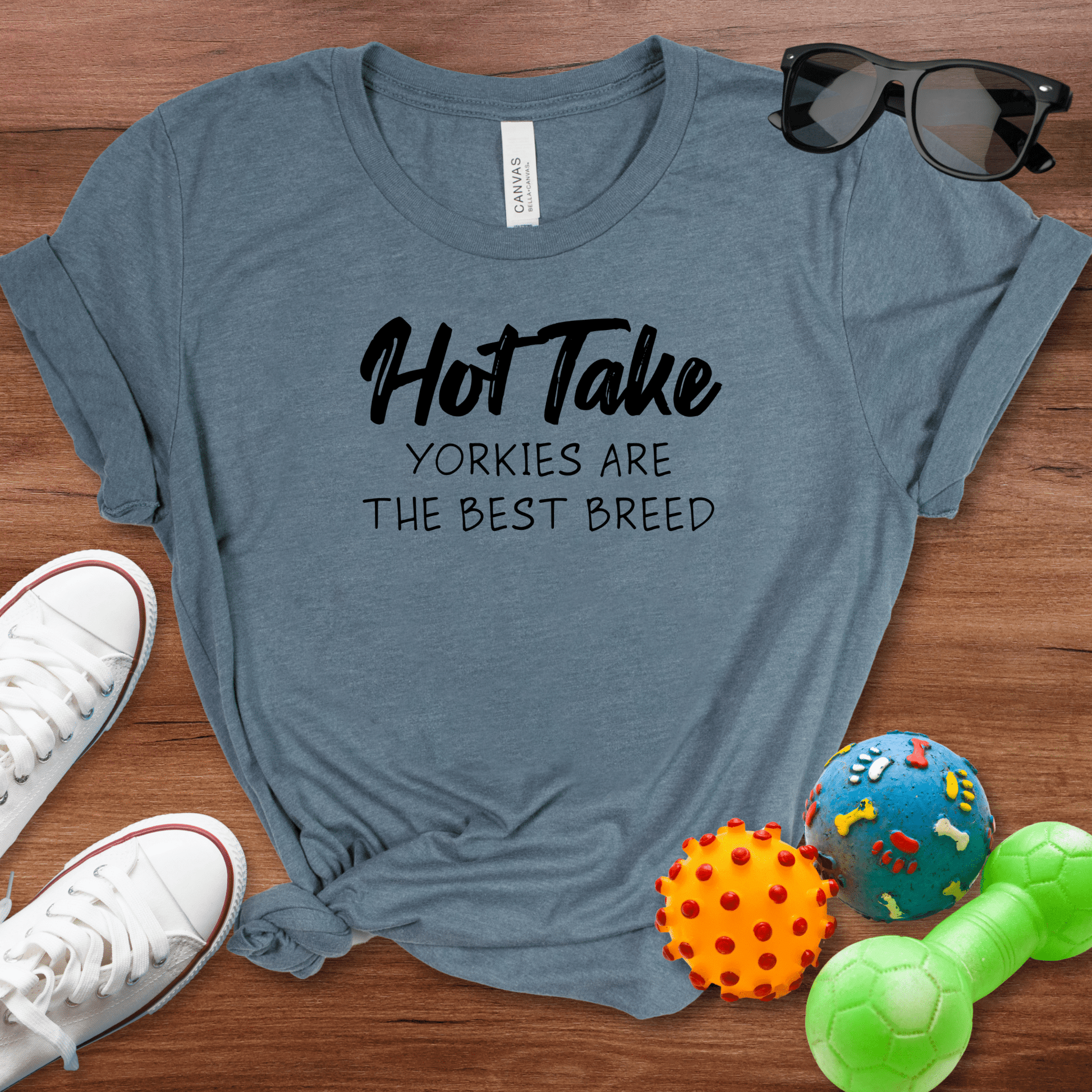 Hot Take Yorkies Shirt - The Pawsitive Initiative