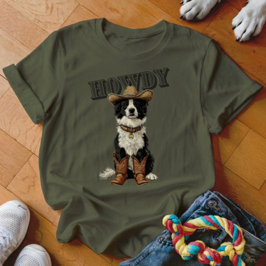 Howdy Collie Shirt - The Pawsitive Initiative