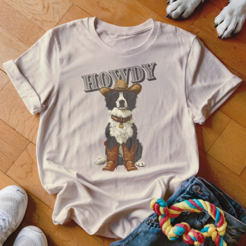 Howdy Collie Shirt - The Pawsitive Initiative