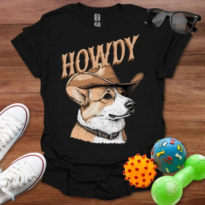 Howdy Corgi Shirt - The Pawsitive Initiative