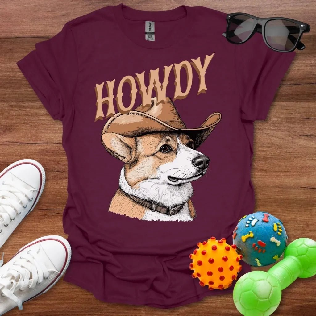 Howdy Corgi Shirt - The Pawsitive Initiative
