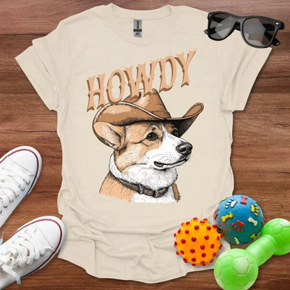 Howdy Corgi Shirt - The Pawsitive Initiative