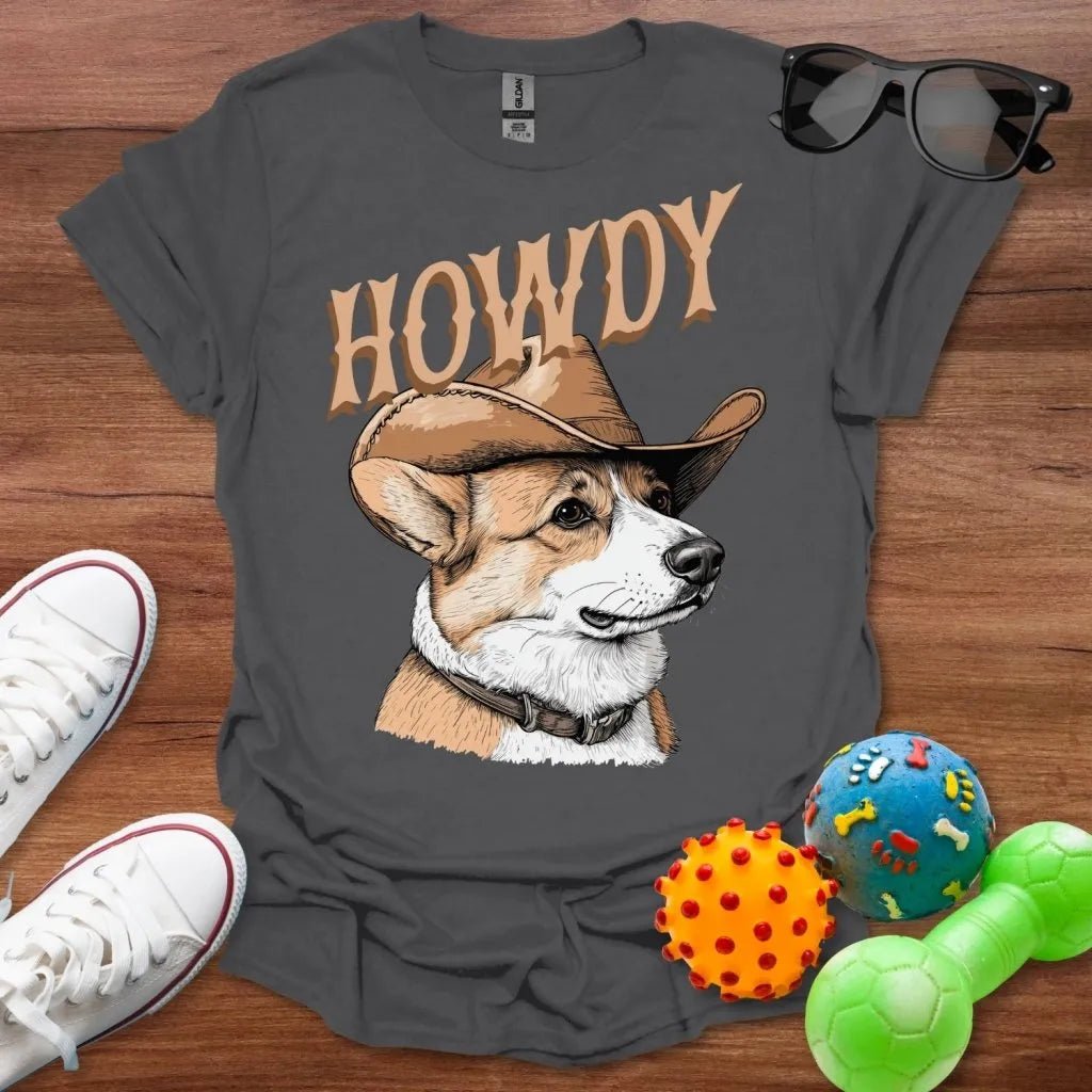 Howdy Corgi Shirt - The Pawsitive Initiative