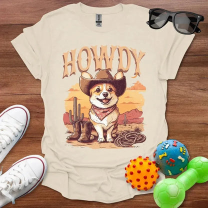 Howdy Corgi Western Shirt - The Pawsitive Initiative