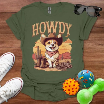 Howdy Corgi Western Shirt - The Pawsitive Initiative