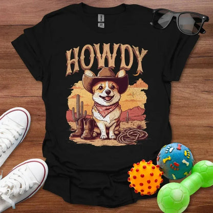 Howdy Corgi Western Shirt - The Pawsitive Initiative