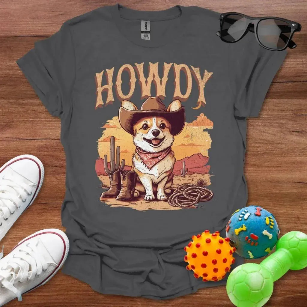 Howdy Corgi Western Shirt - The Pawsitive Initiative