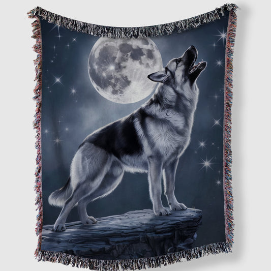 Howling Moon Blanket - The Pawsitive Initiative