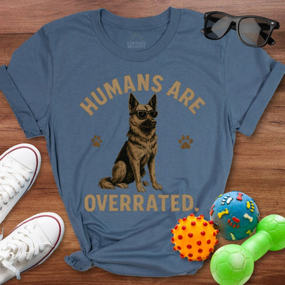 Humans are Overrated Shirt - The Pawsitive Initiative