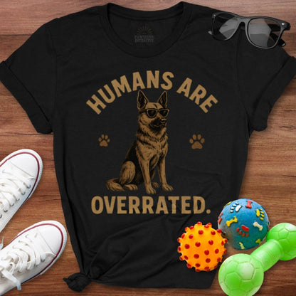 Humans are Overrated Shirt - The Pawsitive Initiative