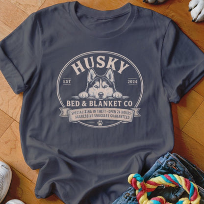 Husky Bed & Blanket Co Shirt - The Pawsitive Initiative