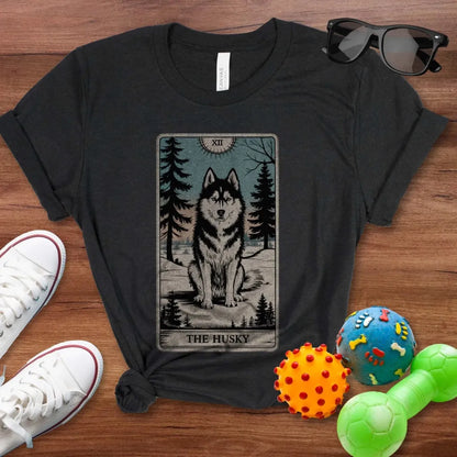 Husky Tarot Card Shirt - The Pawsitive Initiative
