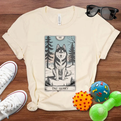 Husky Tarot Card Shirt - The Pawsitive Initiative