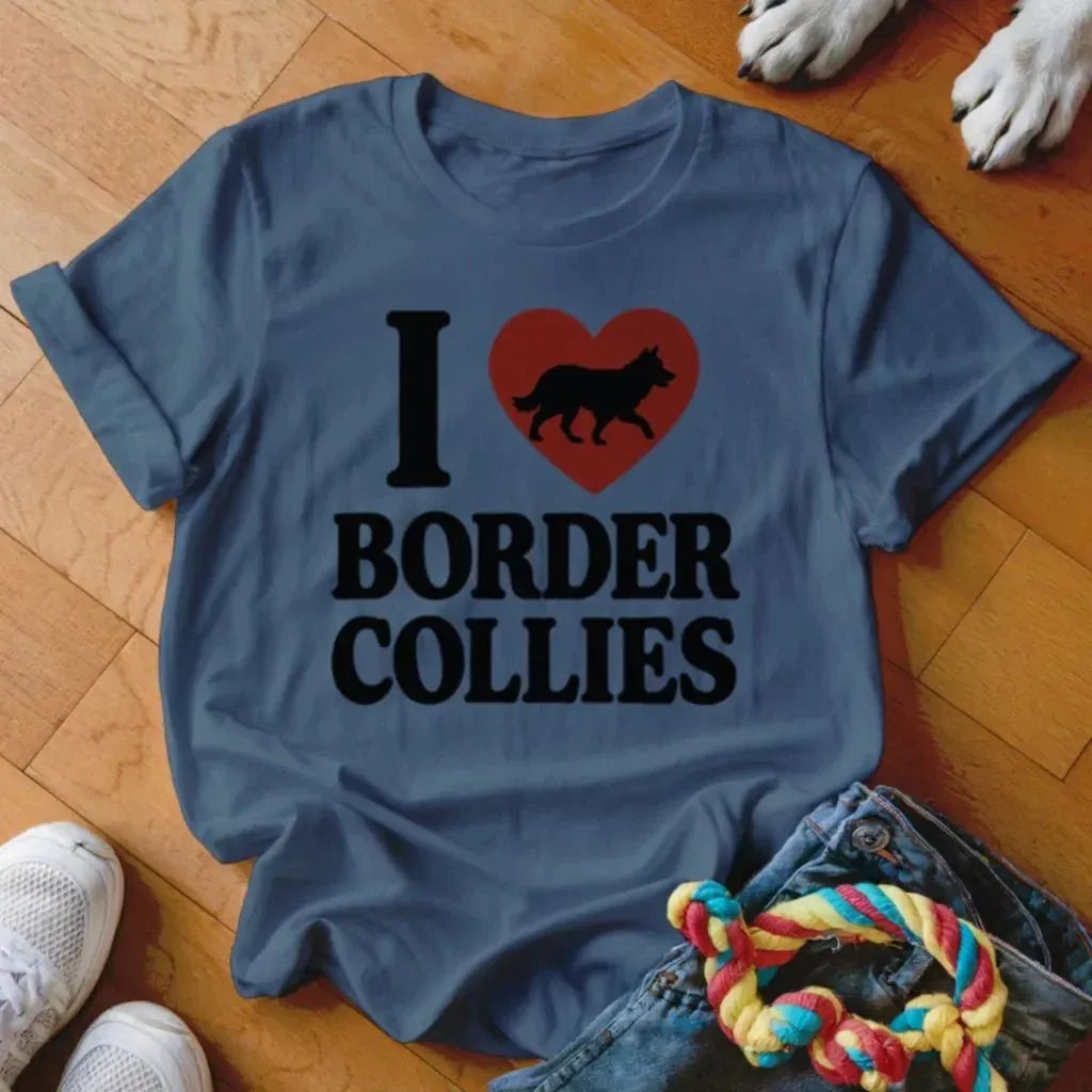 I <3 Border Collies Shirt - The Pawsitive Initiative