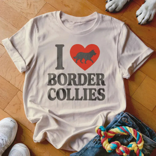 I <3 Border Collies Shirt - The Pawsitive Initiative