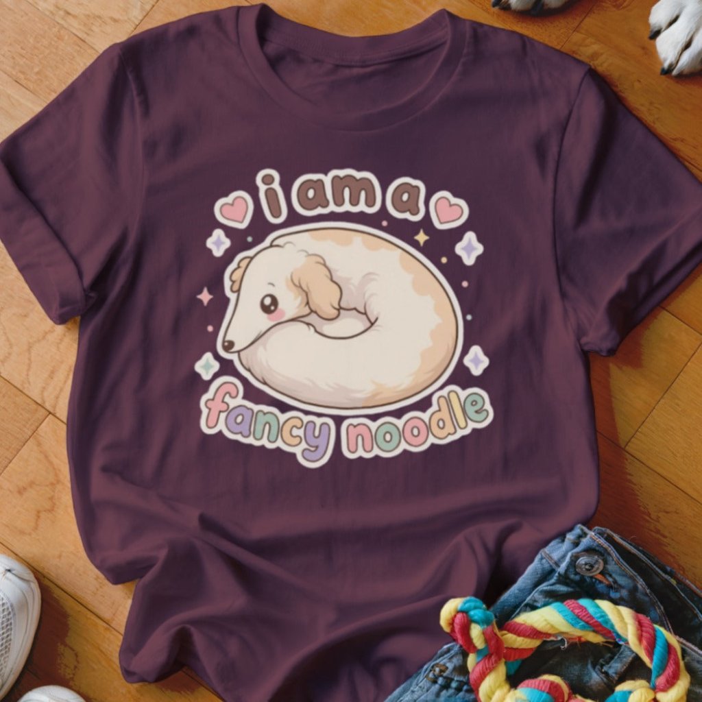 I Am A Fancy Noodle Shirt - The Pawsitive Initiative