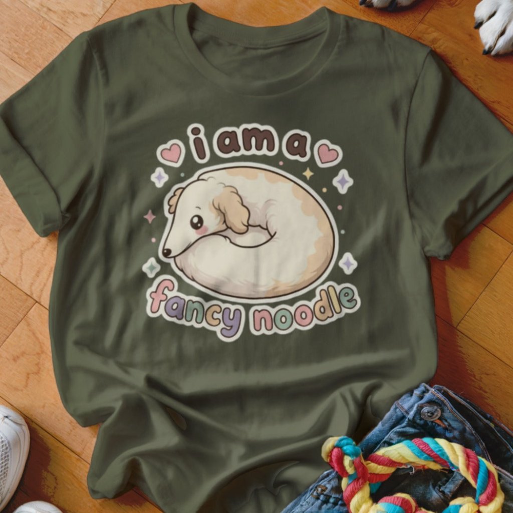 I Am A Fancy Noodle Shirt - The Pawsitive Initiative