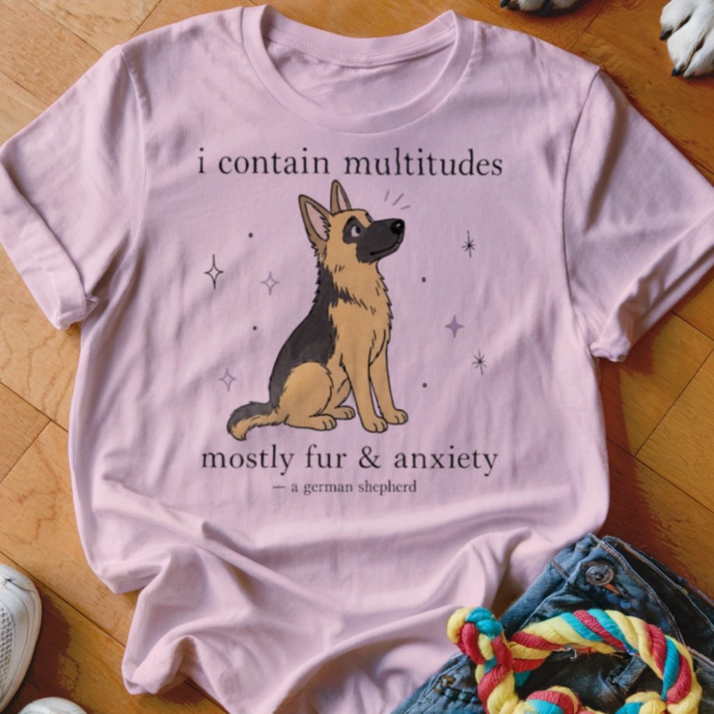 I Contain Multitudes Shirt - The Pawsitive Initiative