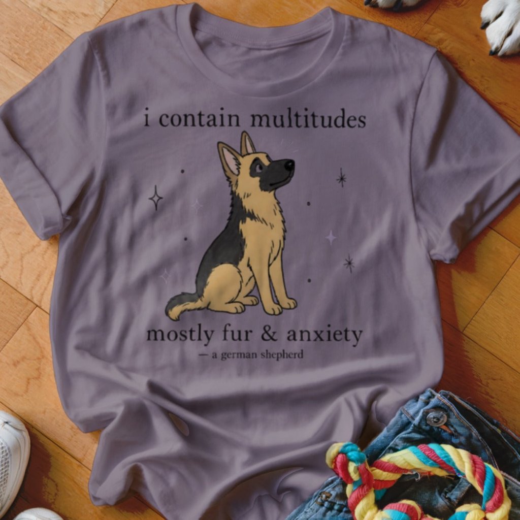 I Contain Multitudes Shirt - The Pawsitive Initiative