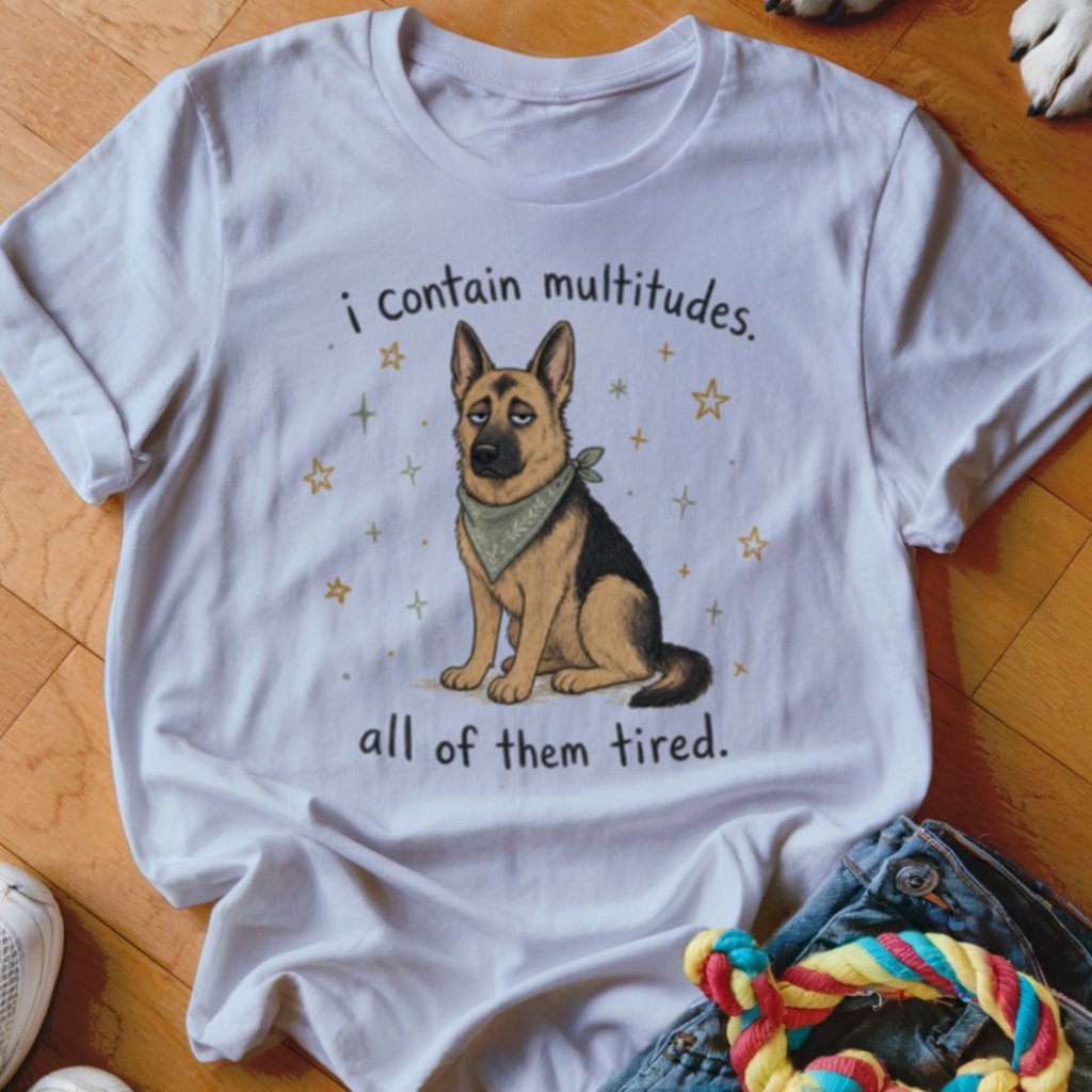 I Contain Multitudes Shirt - The Pawsitive Initiative