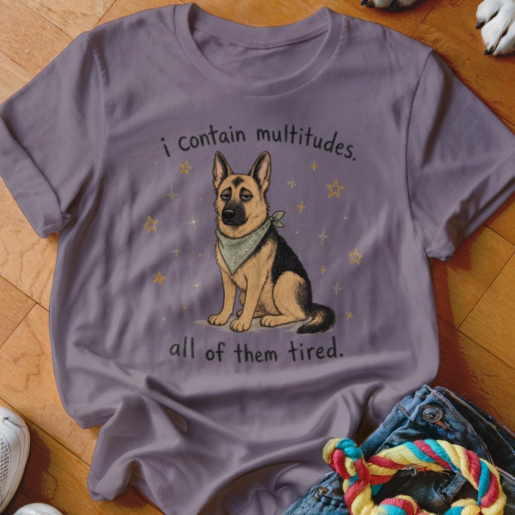 I Contain Multitudes Shirt - The Pawsitive Initiative