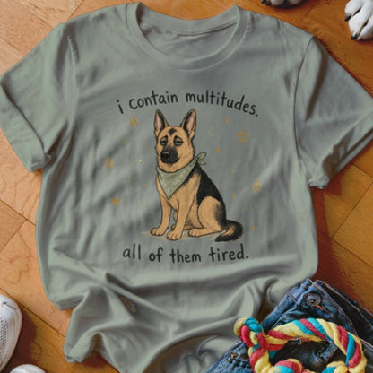 I Contain Multitudes Shirt - The Pawsitive Initiative