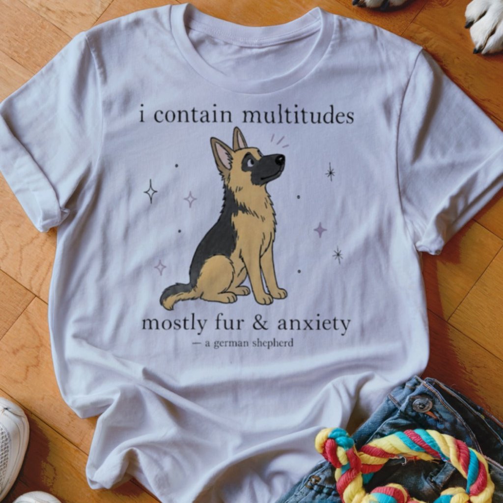 I Contain Multitudes Shirt - The Pawsitive Initiative