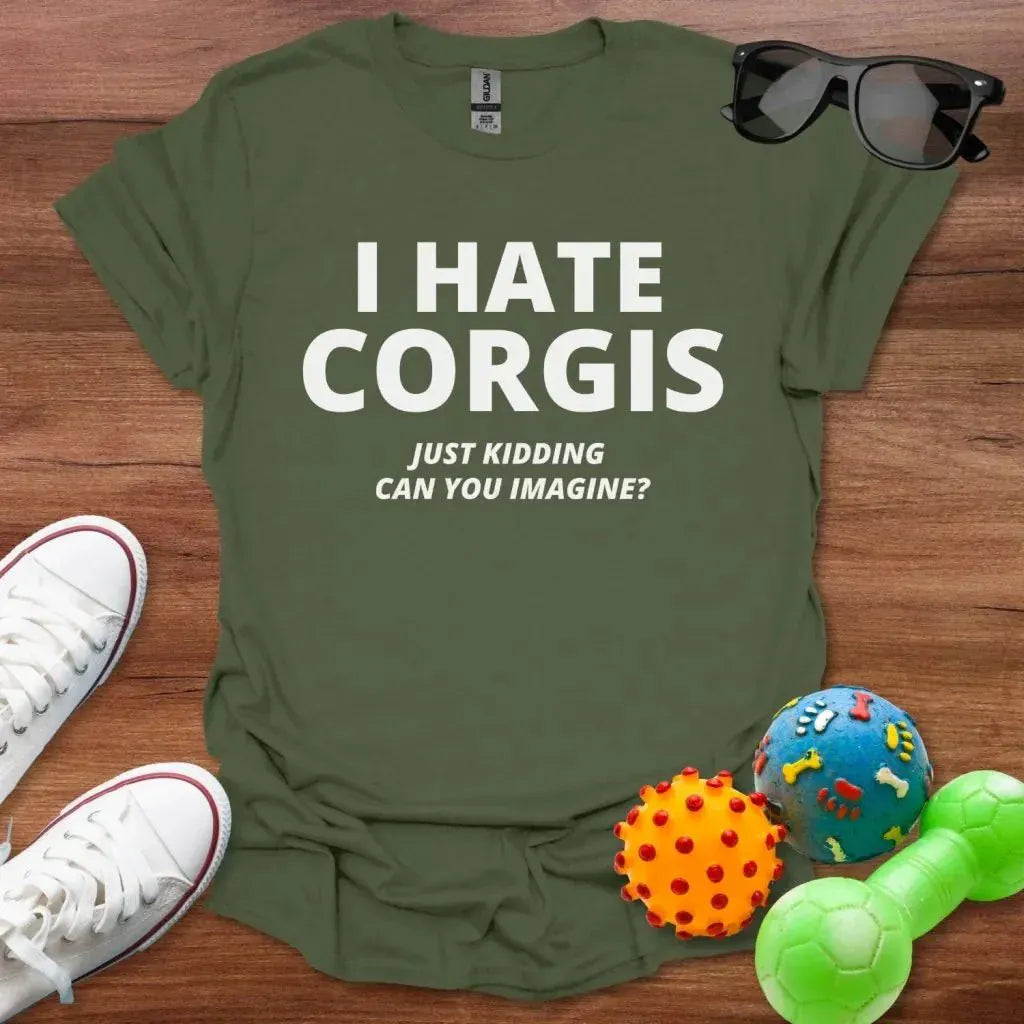 I Hate Corgis Shirt - The Pawsitive Initiative