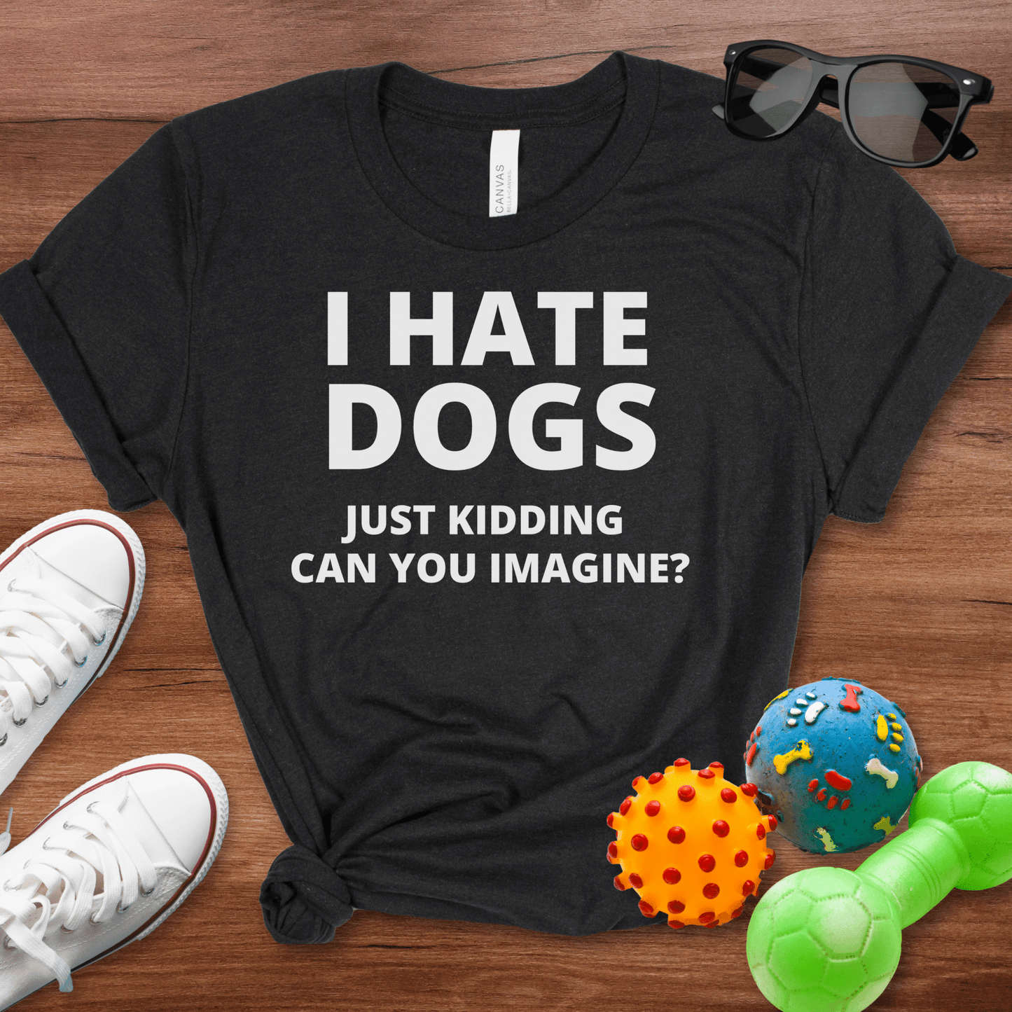 I Hate Dogs Shirt - The Pawsitive Initiative