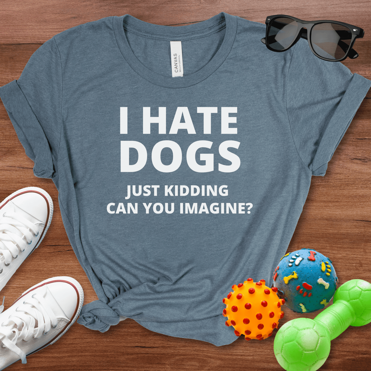 I Hate Dogs Shirt - The Pawsitive Initiative